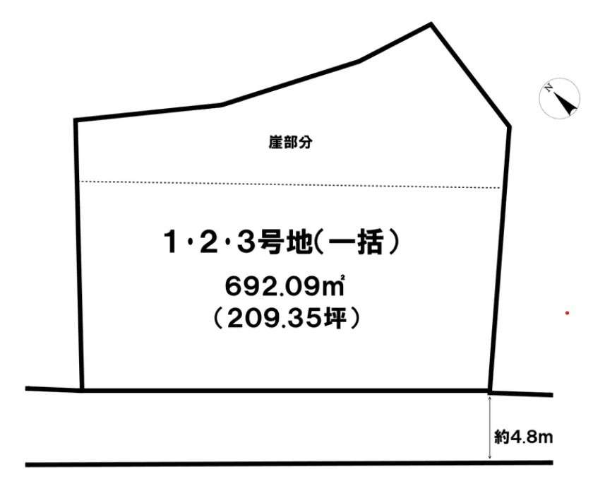 【土地】沖縄市与儀1丁目/209.35坪